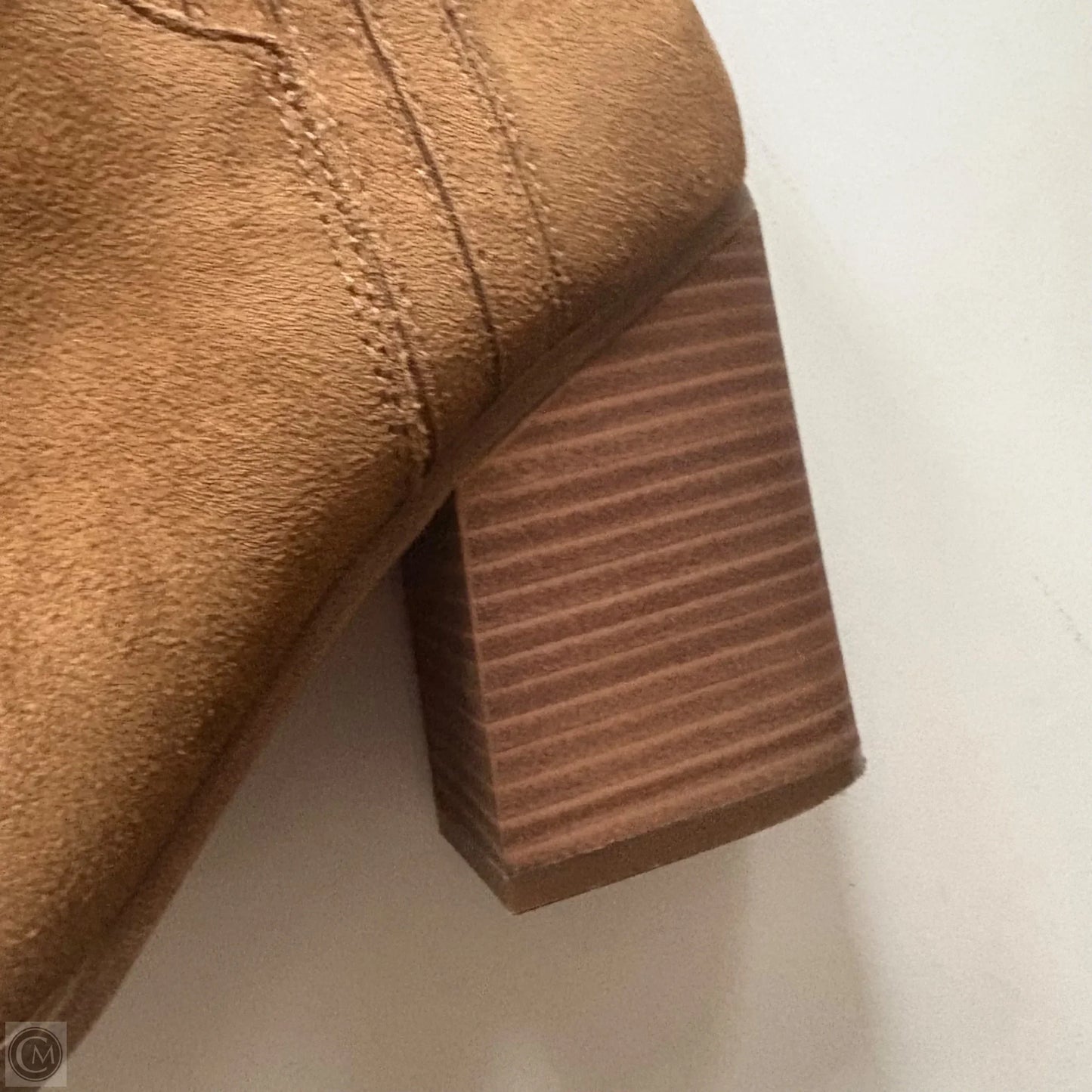 Boots Ankle Heels By Indigo In Brown, Size: 7