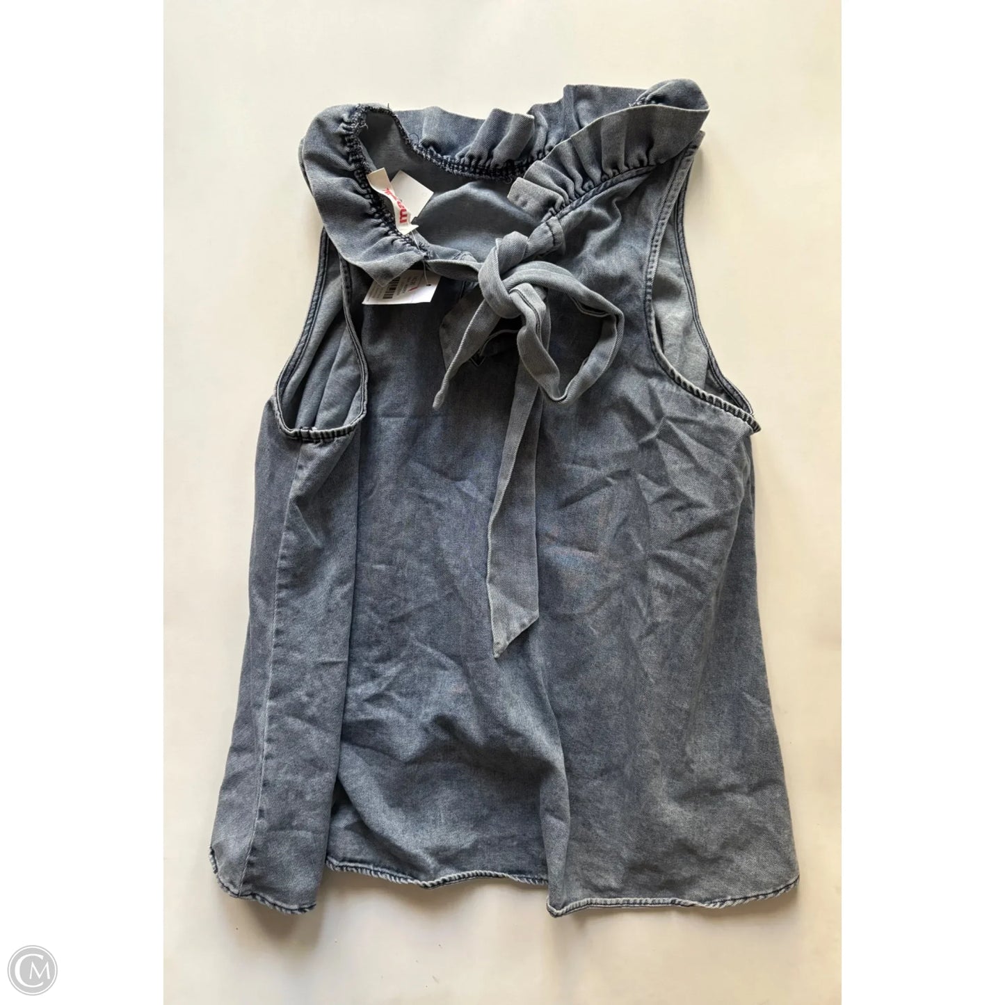 Top Sleeveless By Mazik In Blue, Size: Xl