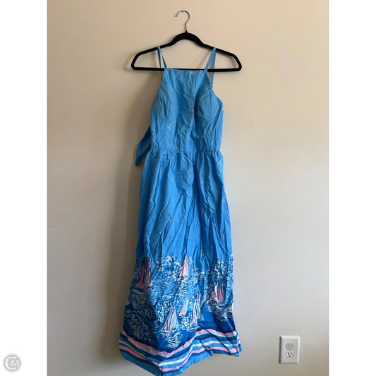 Dress Designer By Lilly Pulitzer In Blue, Size: 4