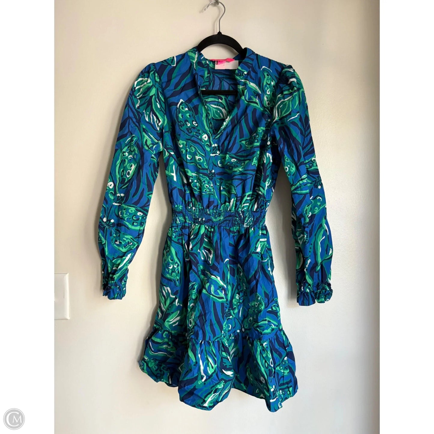 Dress Designer By Lilly Pulitzer In Blue, Size: 4