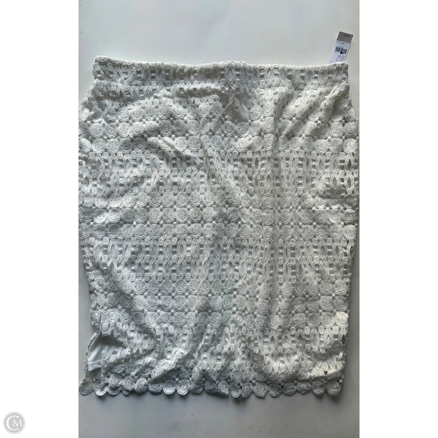 Skirt Midi By Lane Bryant In White, Size: 24