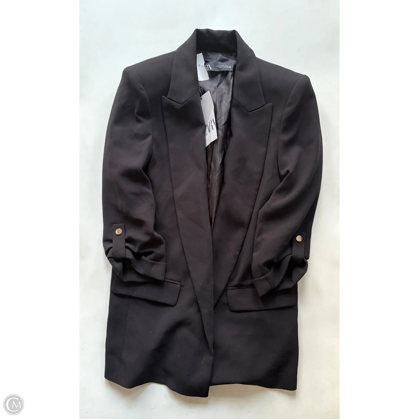 Blazer By Zara In Black, Size: M