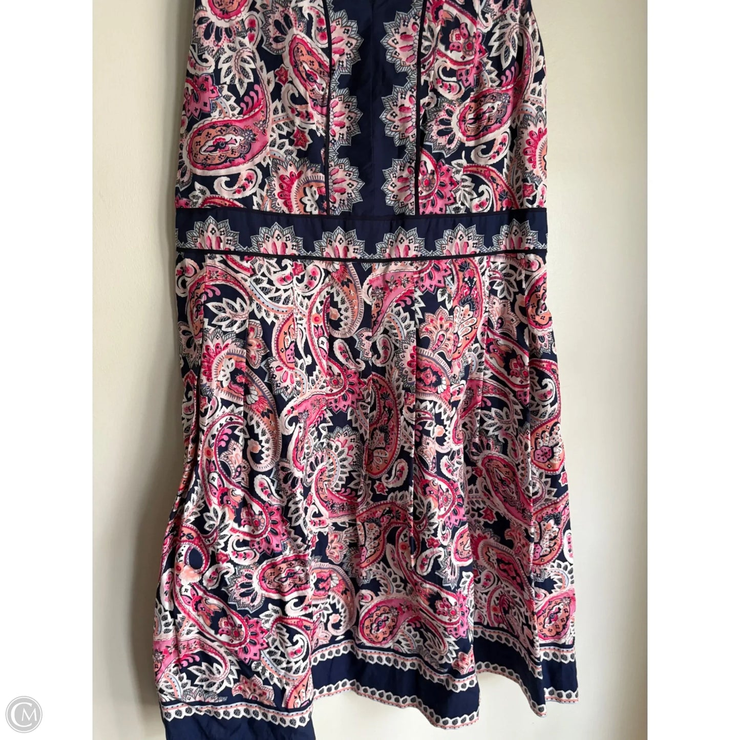 Dress Work By Talbots In Paisley Print, Size: L