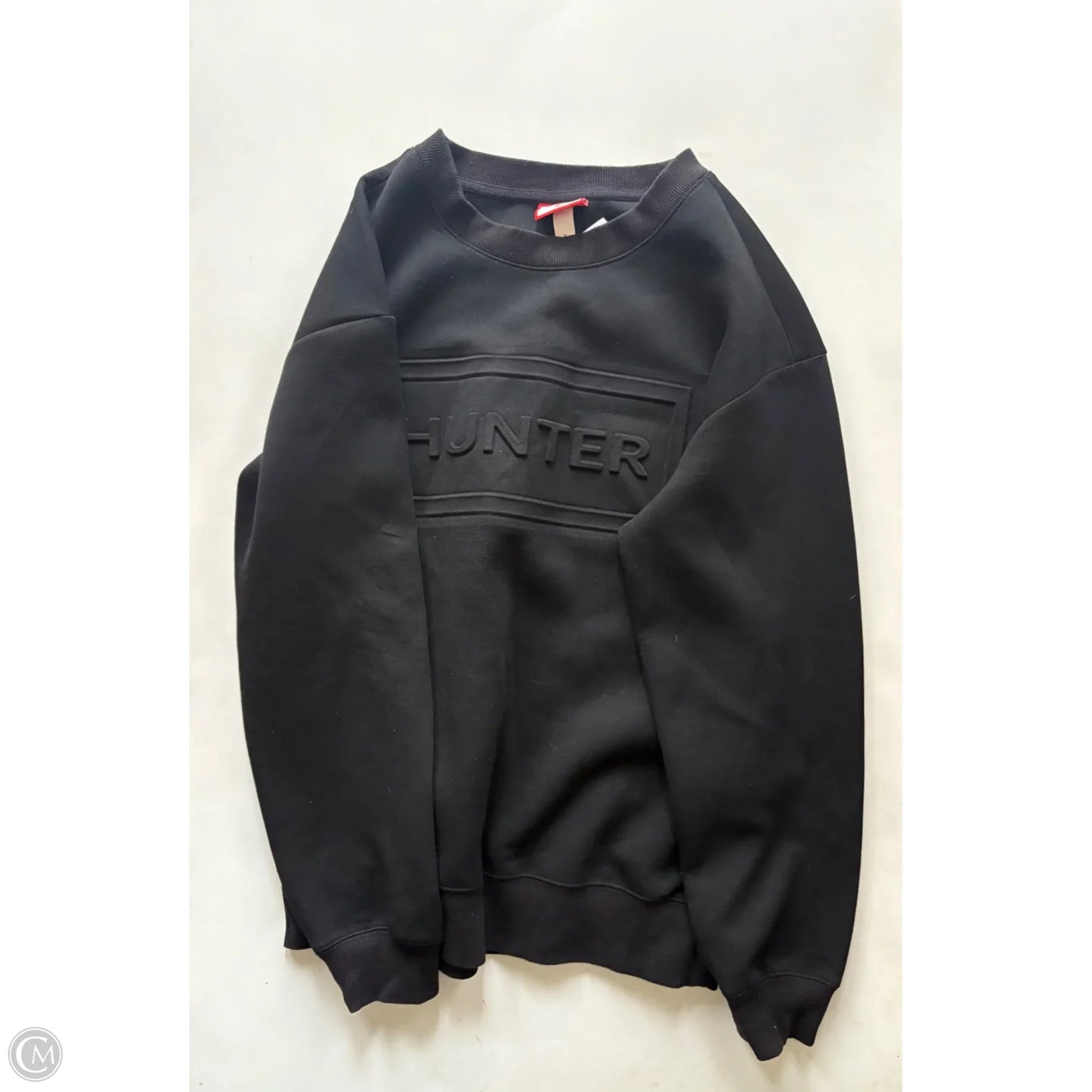 Sweatshirt Crewneck By Hunter In Black, Size: S