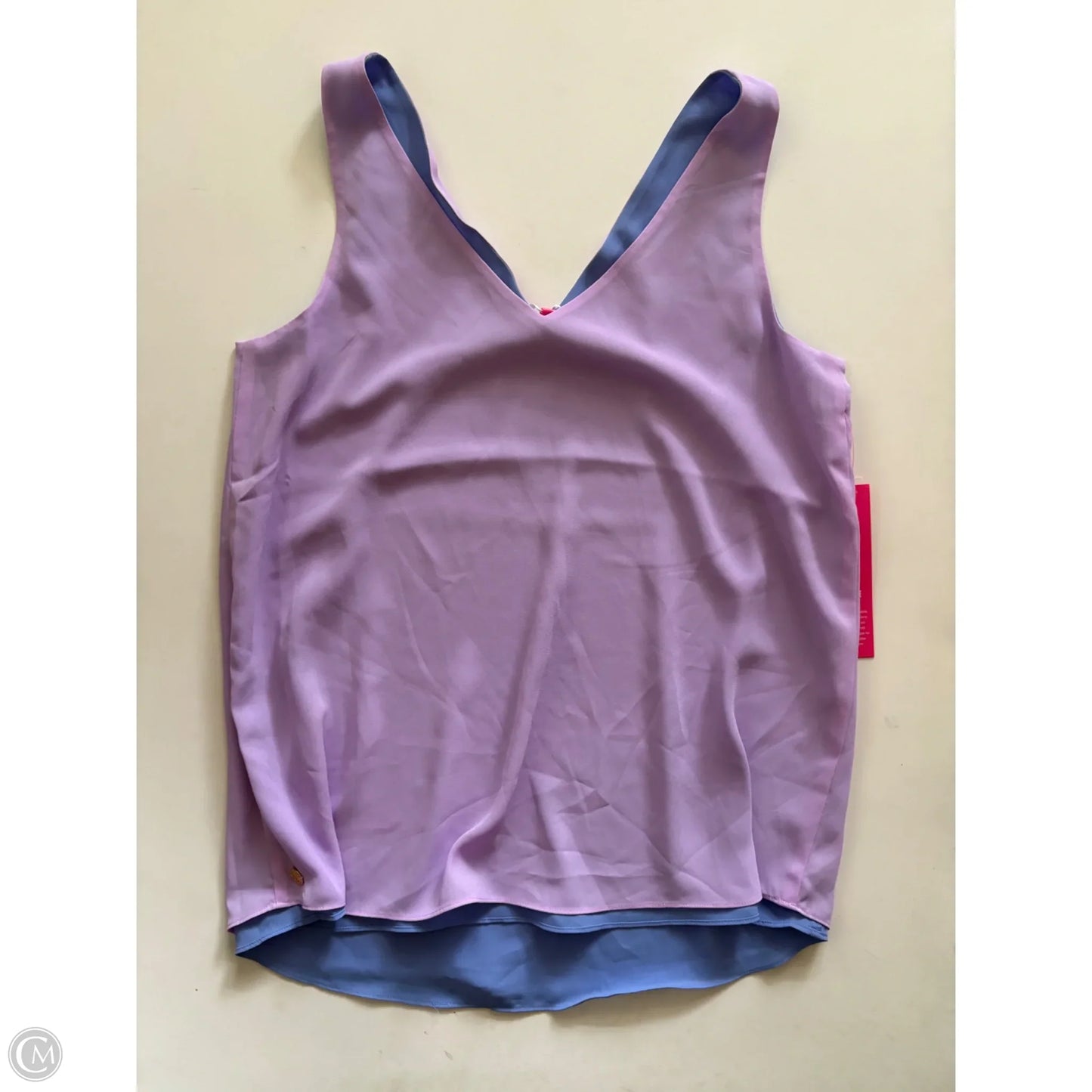 Tank Top Designer By Lilly Pulitzer In Purple, Size: Xs