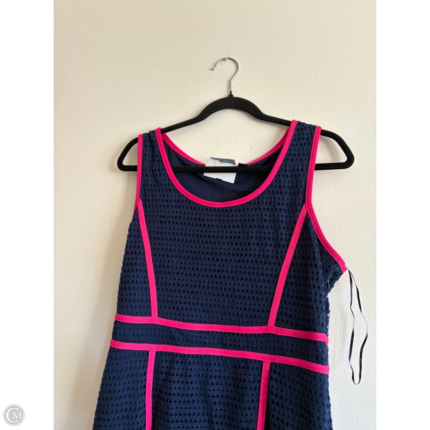 Dress Casual Midi By Cynthia Rowley In Navy, Size: Xl
