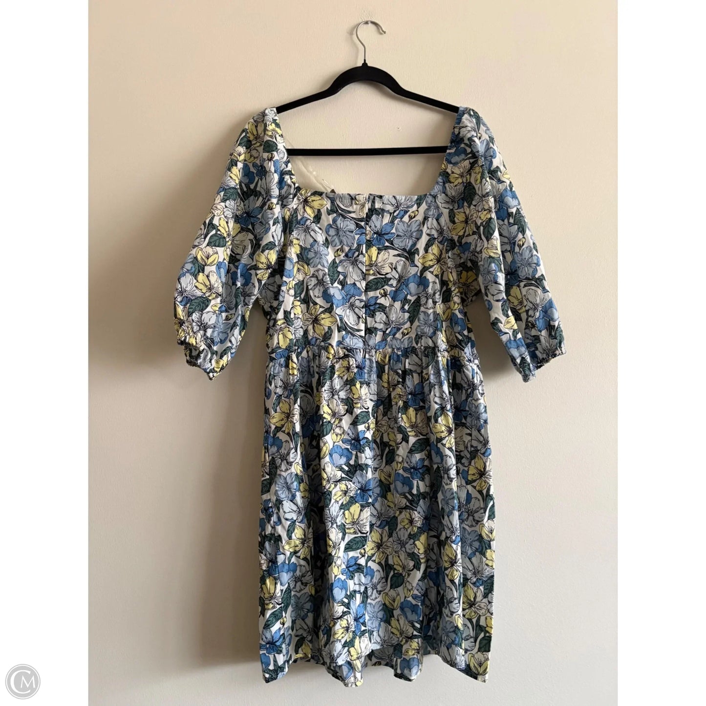 Dress Casual Midi By Cato In Floral Print, Size: Xl