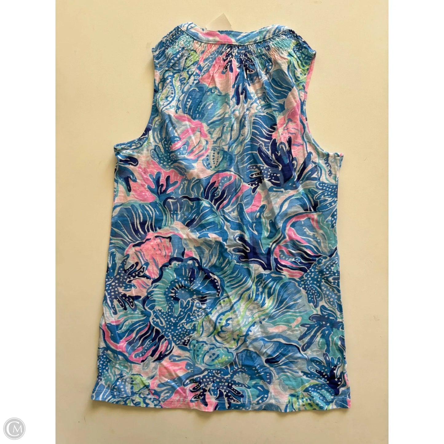 Tank Top Designer By Lilly Pulitzer In Blue, Size: Xxs