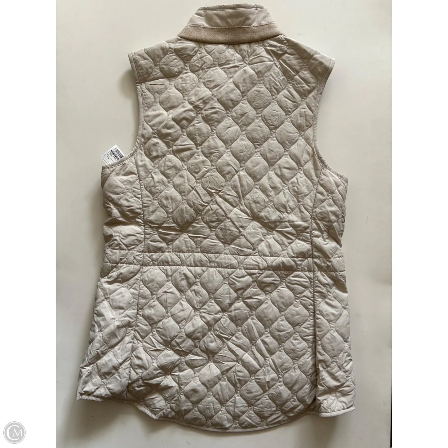 Vest Faux Fur & Sherpa By Peter Millar In Cream, Size: S
