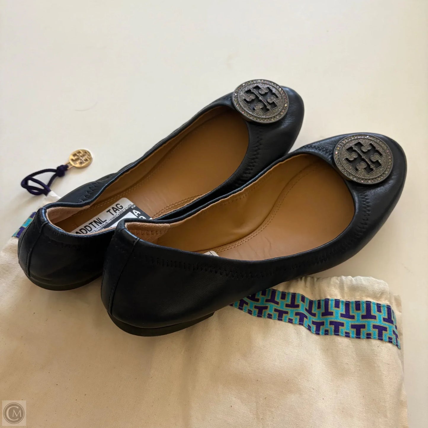 Shoes Designer By Tory Burch In Navy, Size: 9