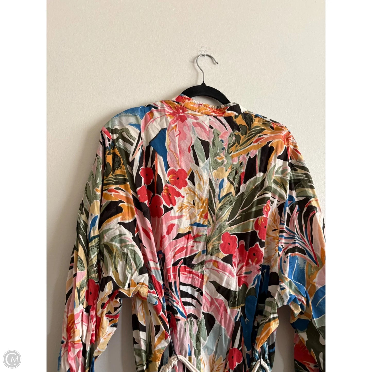 Dress Casual Midi By H&m In Floral Print, Size: L