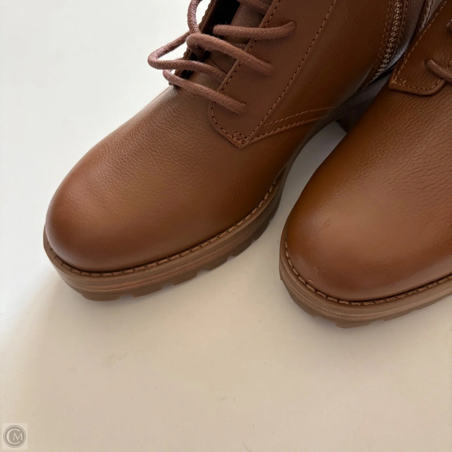 Boots Designer By Michael Kors In Brown, Size: 7