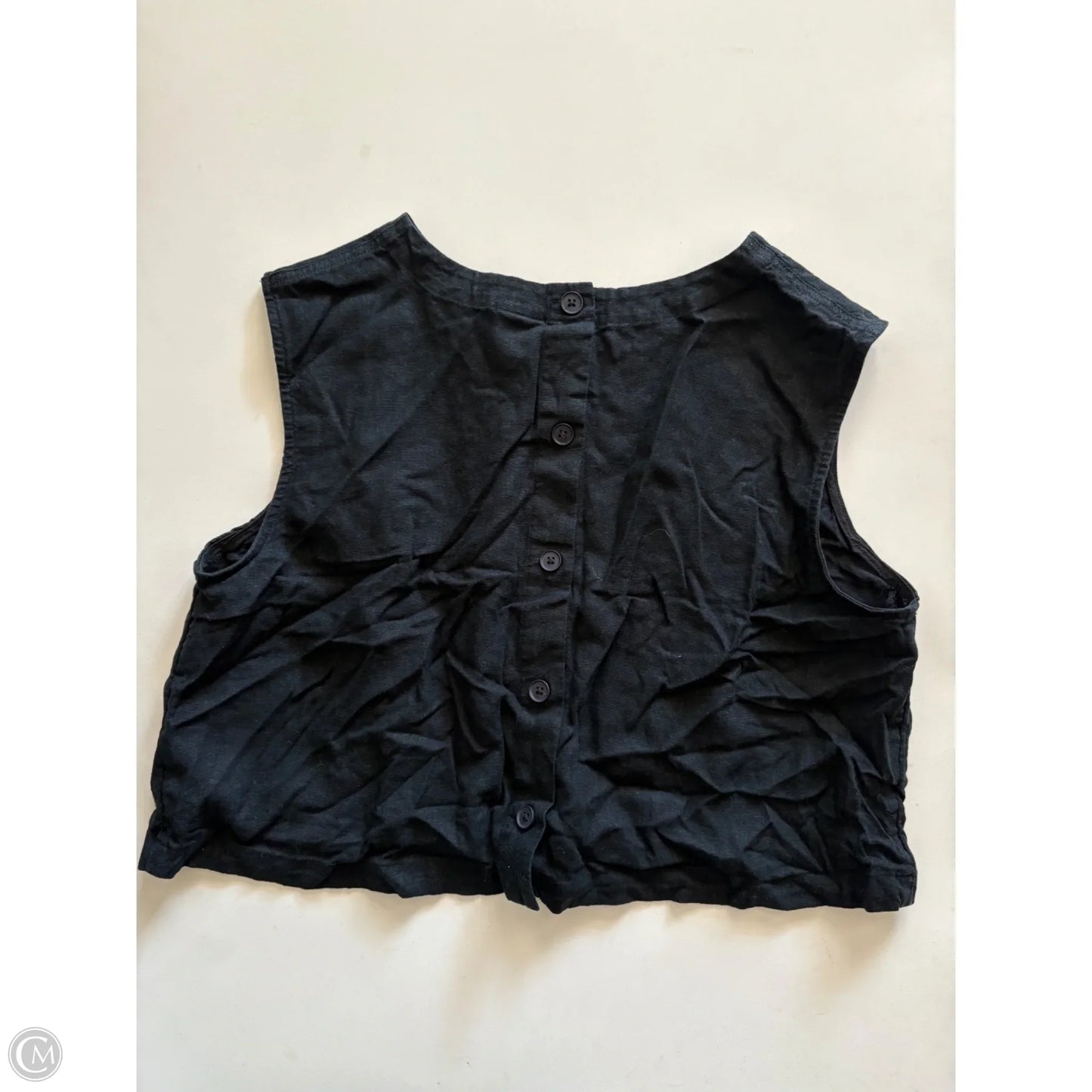 Top Sleeveless By A New Day In Black, Size: Xl