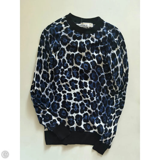 Sweater Designer By Michael Kors In Animal Print, Size: S