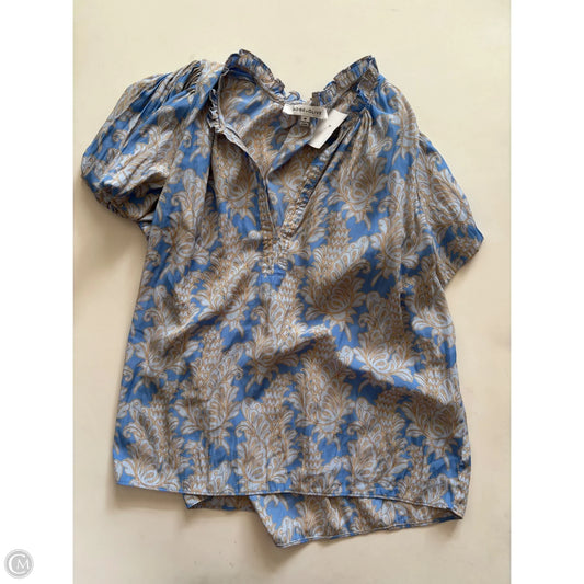 Blouse Long Sleeve By Rose And Olive In Blue, Size: M