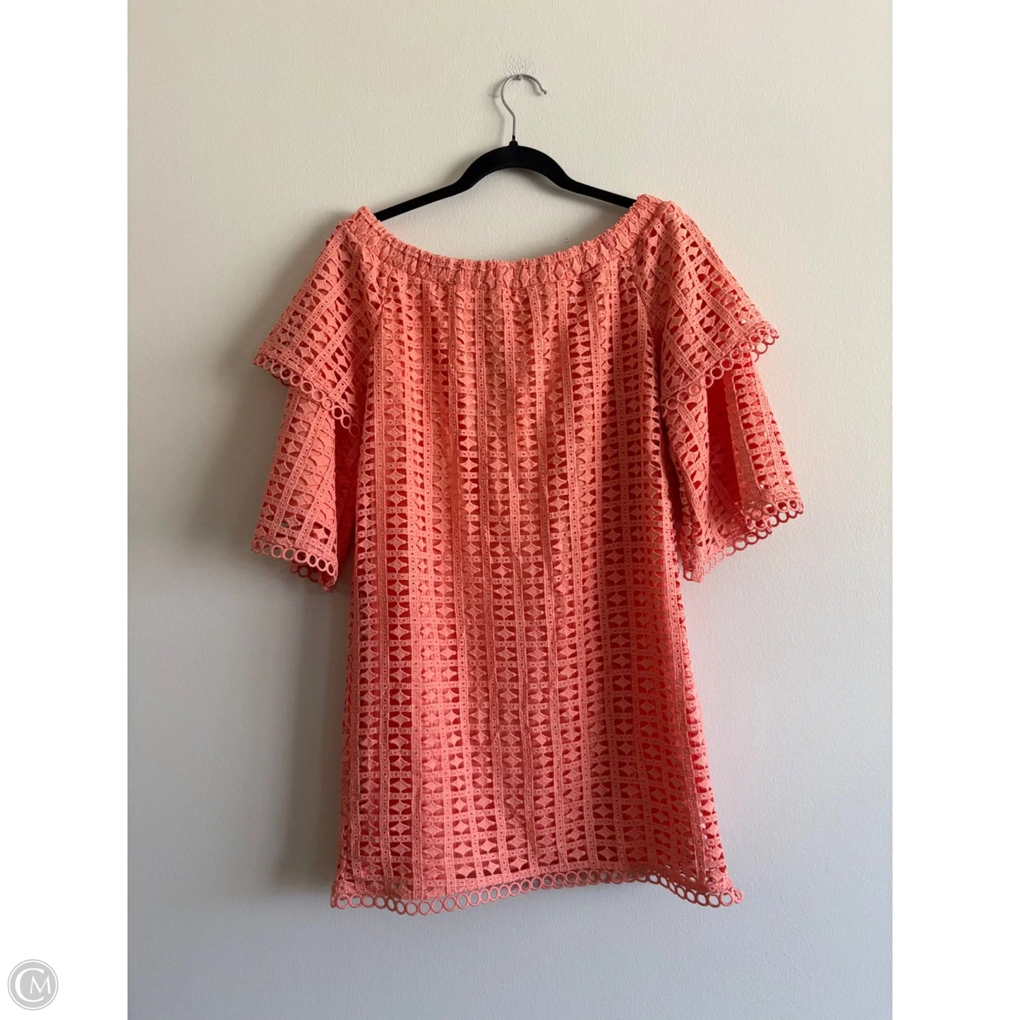 Dress Work By Pink Lily In Orange, Size: M