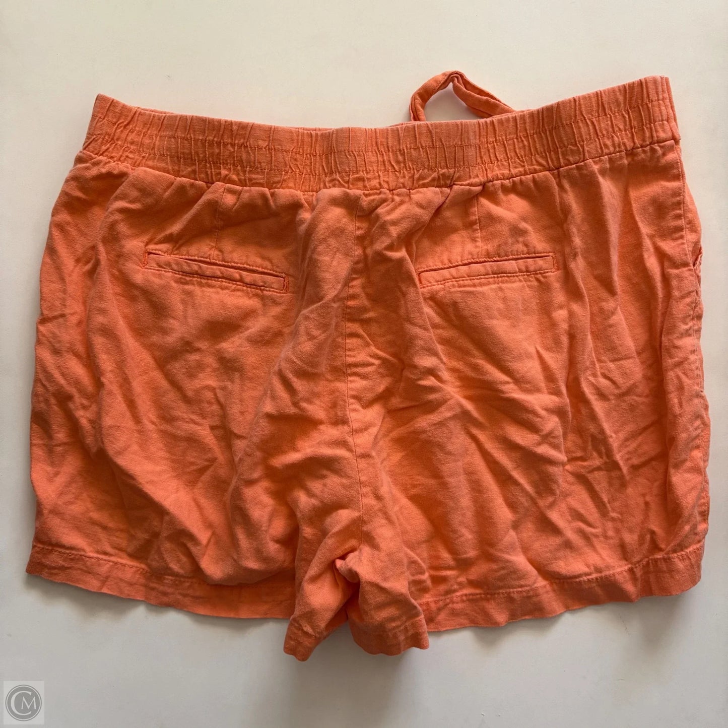 Shorts By Cato In Orange, Size: 18