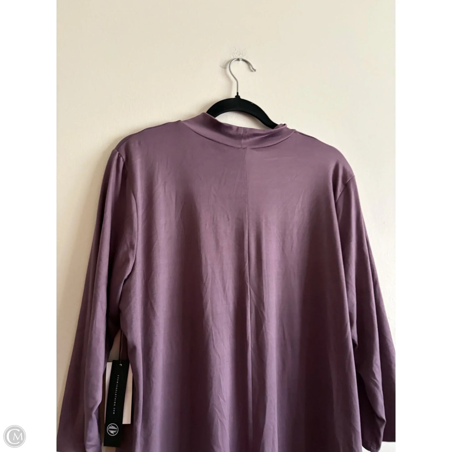 Dress Casual Midi By As U Wish In Purple, Size: Xl