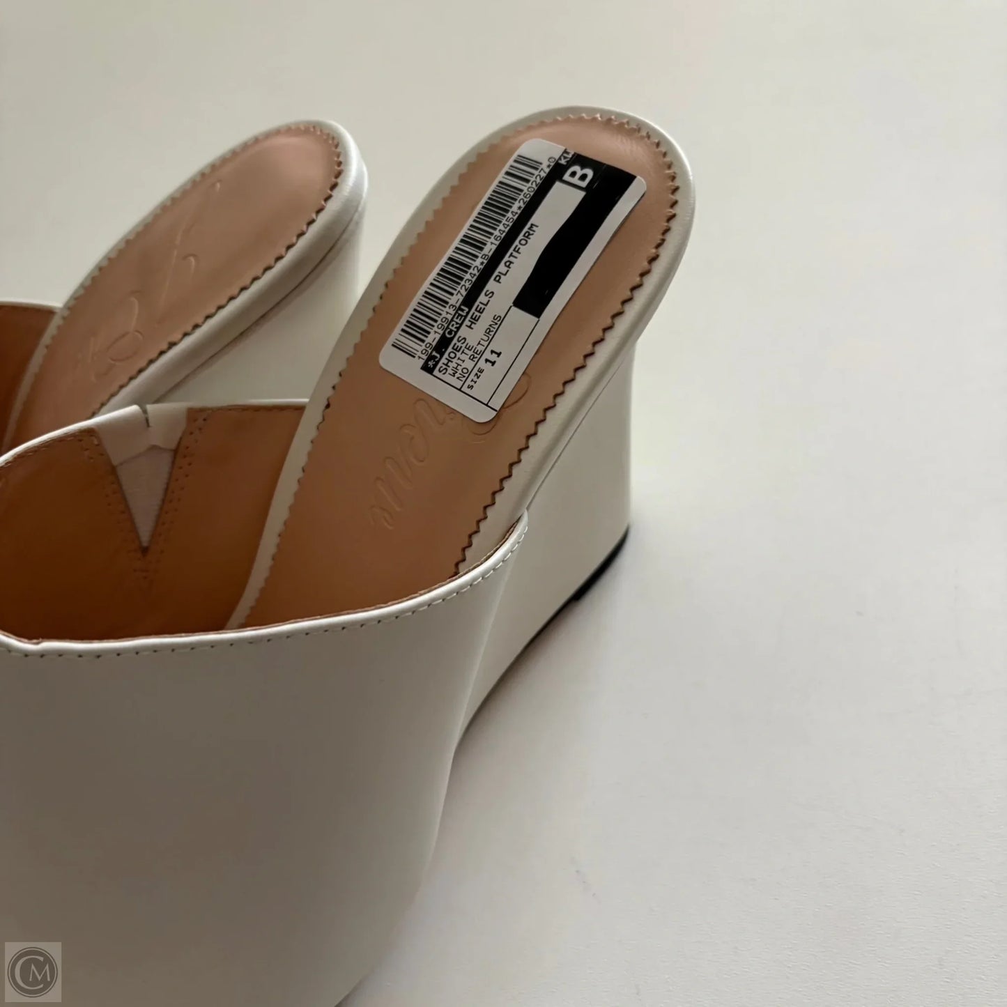 Shoes Heels Platform By J. Crew In White, Size: 11