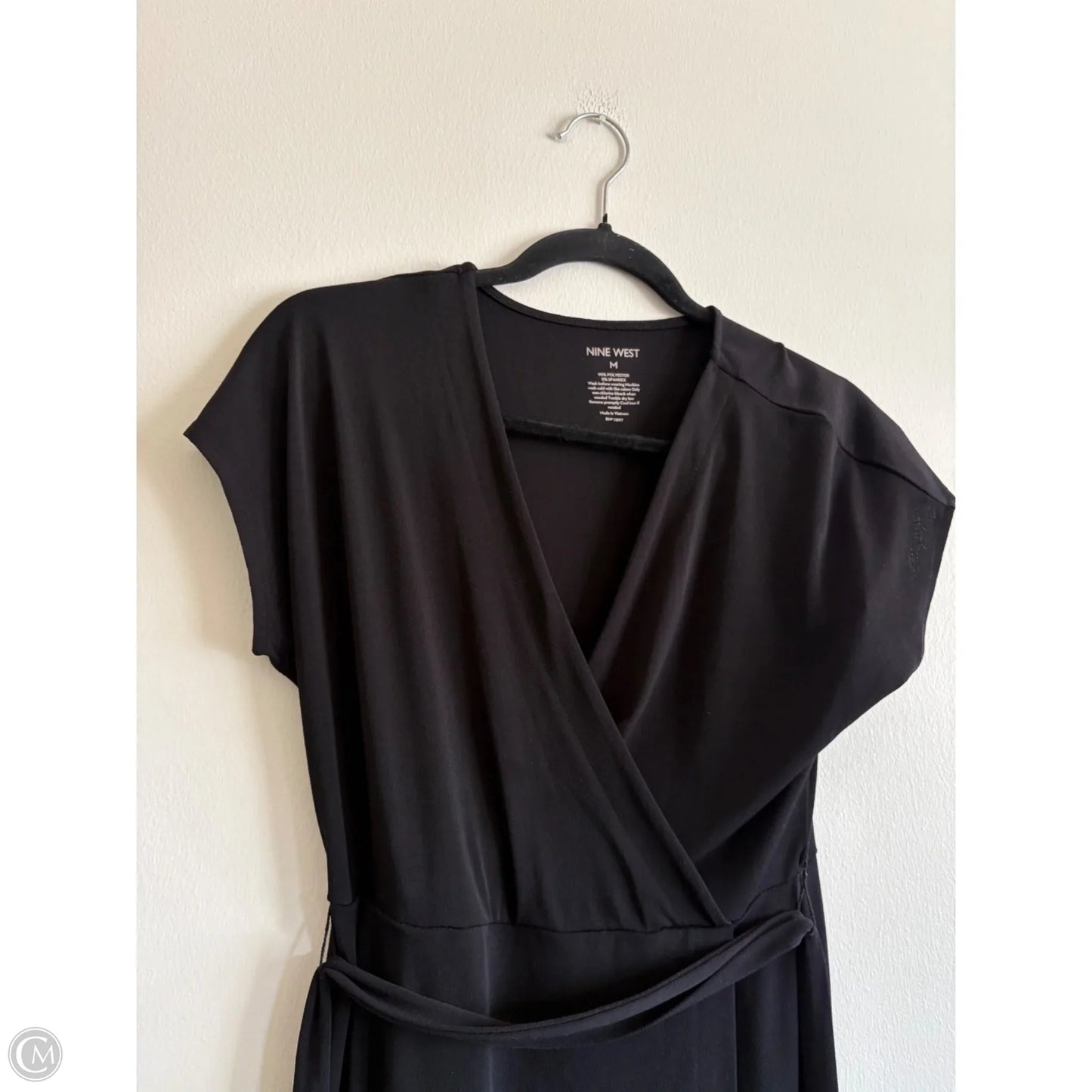 Dress Work By Nine West Apparel In Black, Size: M