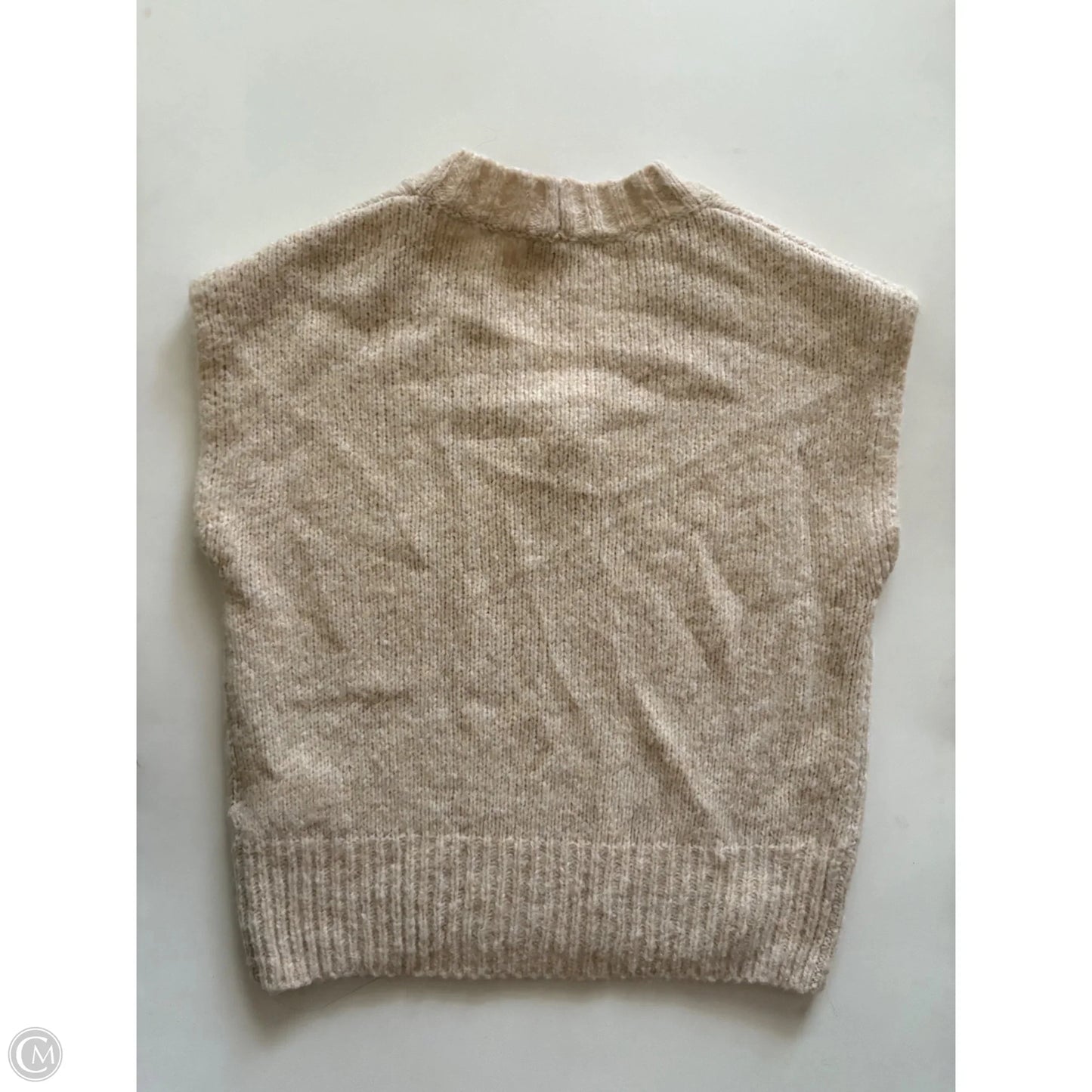 Vest Sweater By Madewell In Cream, Size: Xxs