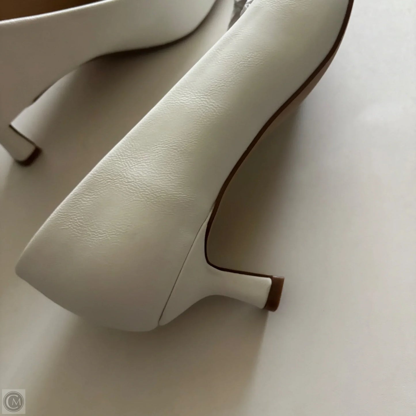 Shoes Heels Block By Journee In White, Size: 8.5
