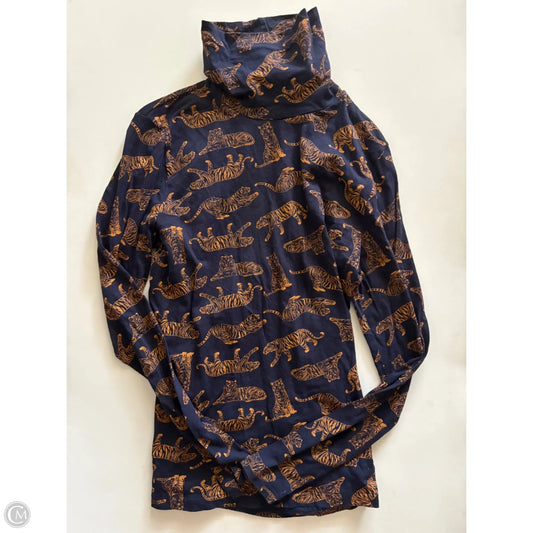 Top Long Sleeve By J. Crew In Animal Print, Size: M