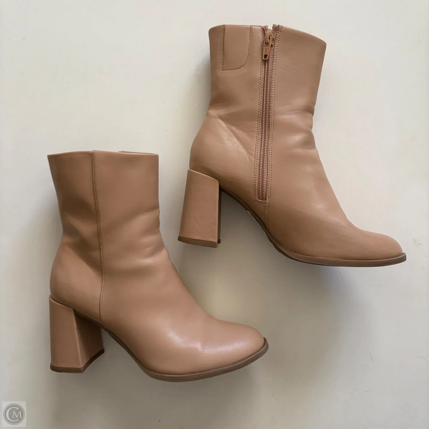 Boots Knee Flats By A New Day In Tan, Size: 7