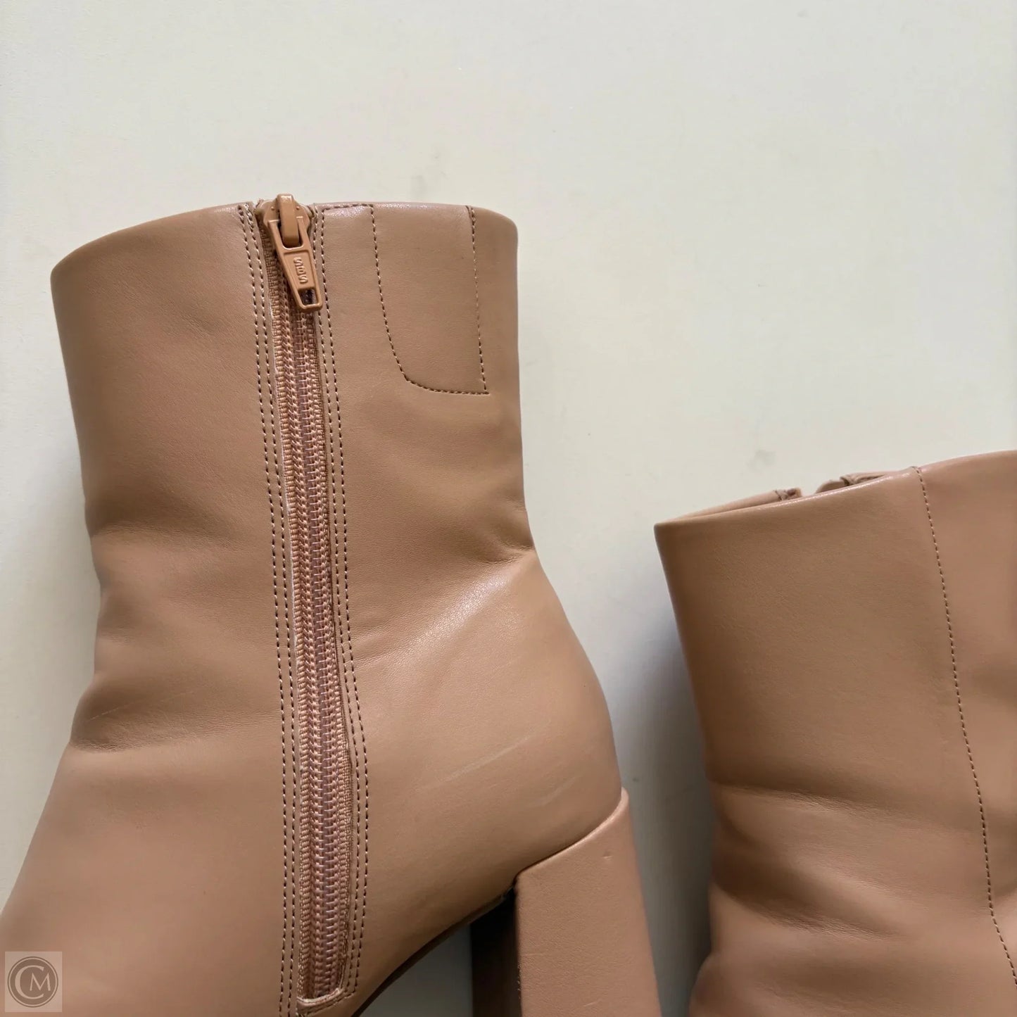 Boots Knee Flats By A New Day In Tan, Size: 7