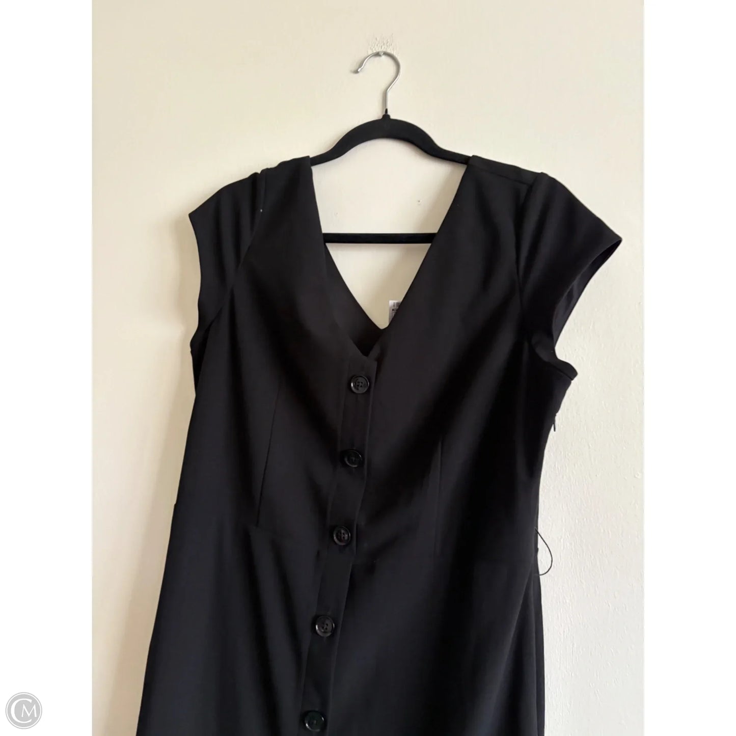 Dress Work By Express In Black, Size: L