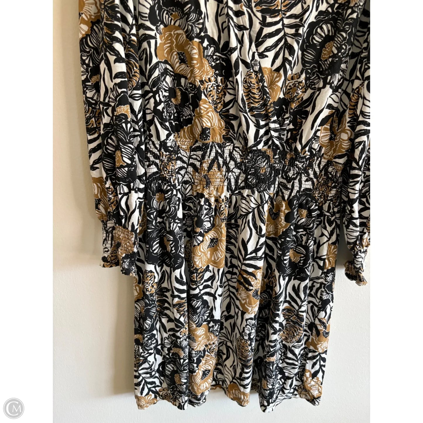 Dress Designer By Lilly Pulitzer In Black & Brown, Size: Xl