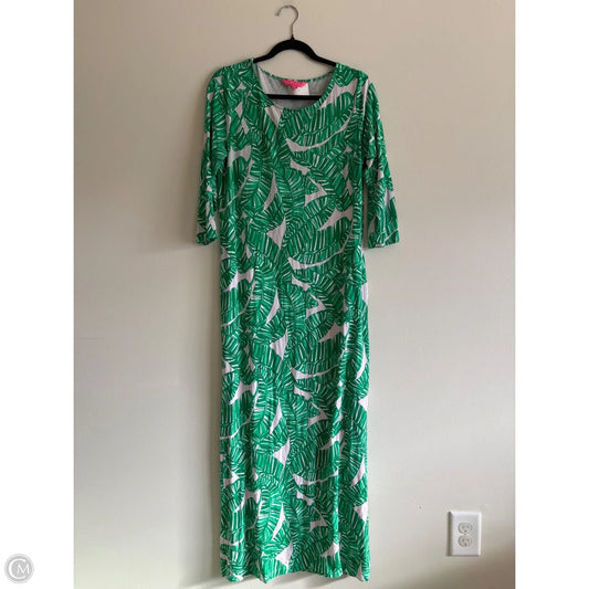 Dress Designer By Lilly Pulitzer In Green, Size: L