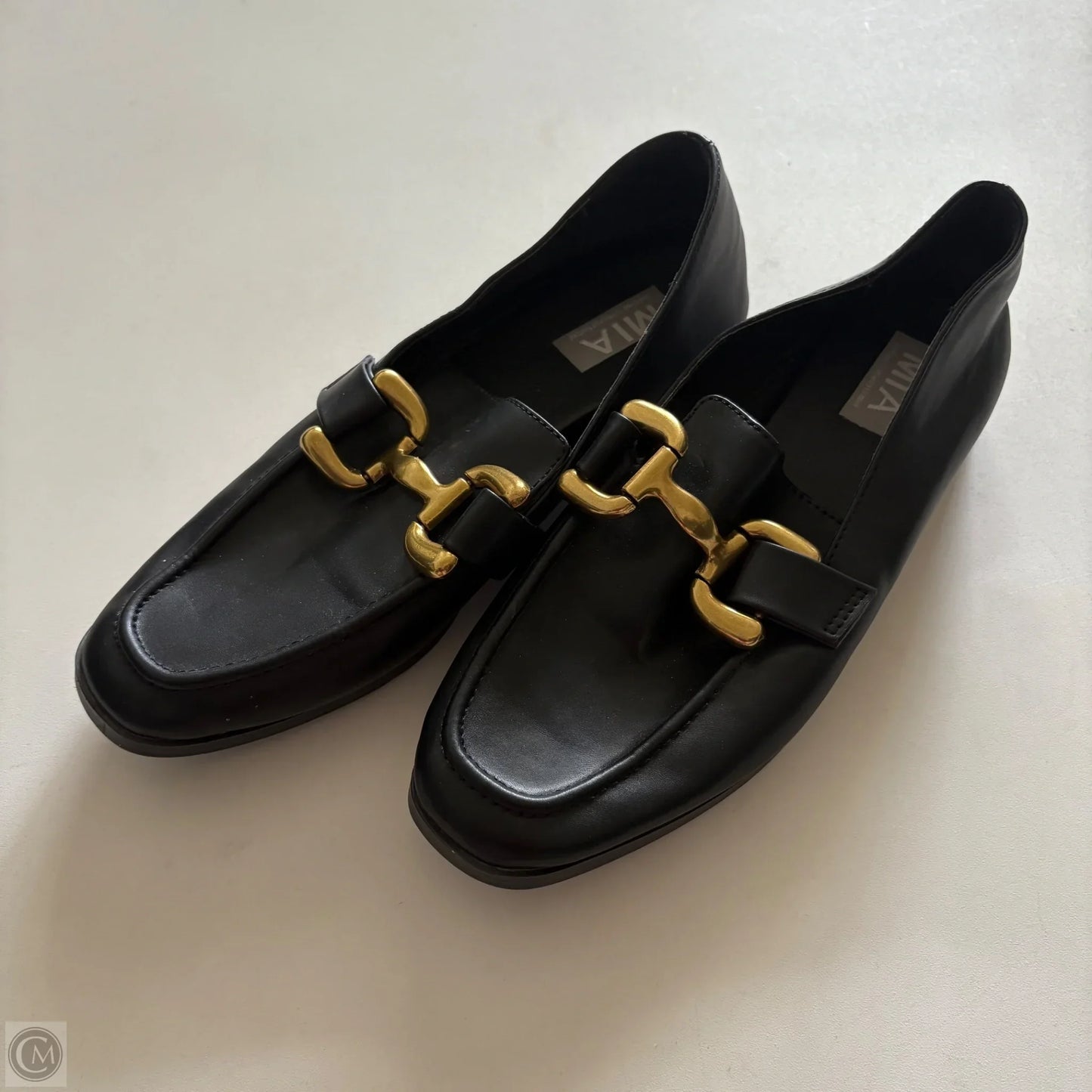 Shoes Flats By Mia In Black, Size: 8.5