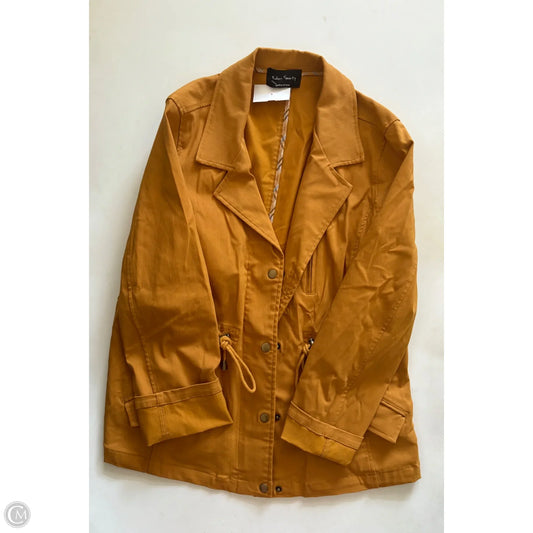 Jacket Moto By Eden Society In Yellow, Size: Xl