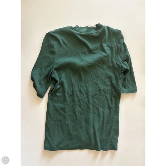 Top Short Sleeve By A New Day In Green, Size: S