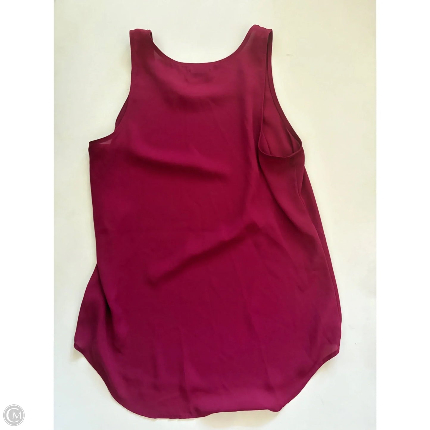 Tank Top By Van Heusen In Red, Size: S