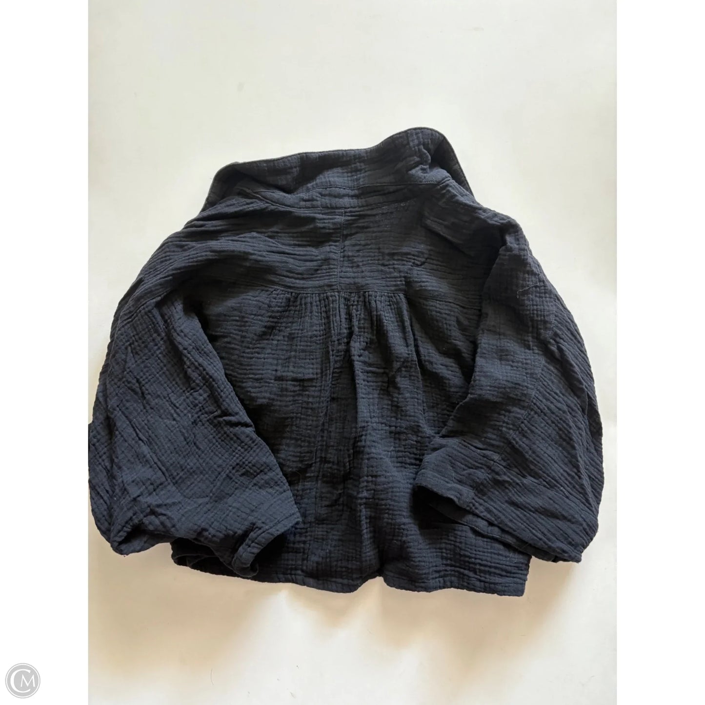 Top Short Sleeve By Day + Moon In Black, Size: L