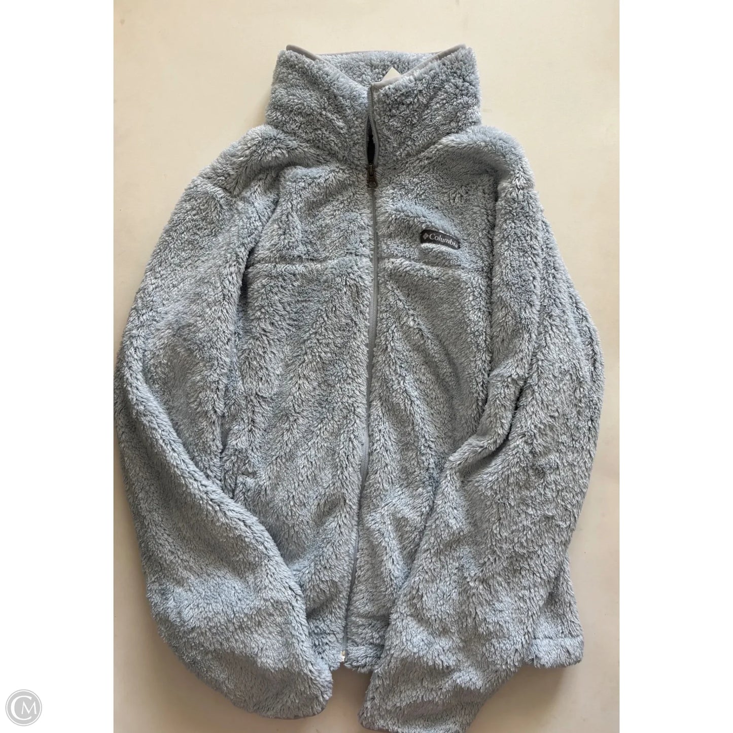 Jacket Faux Fur & Sherpa By Columbia In Blue, Size: Xl