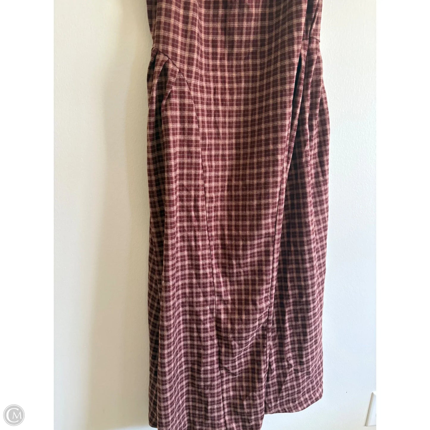 Dress Casual Maxi By Cider In Plaid Pattern, Size: M