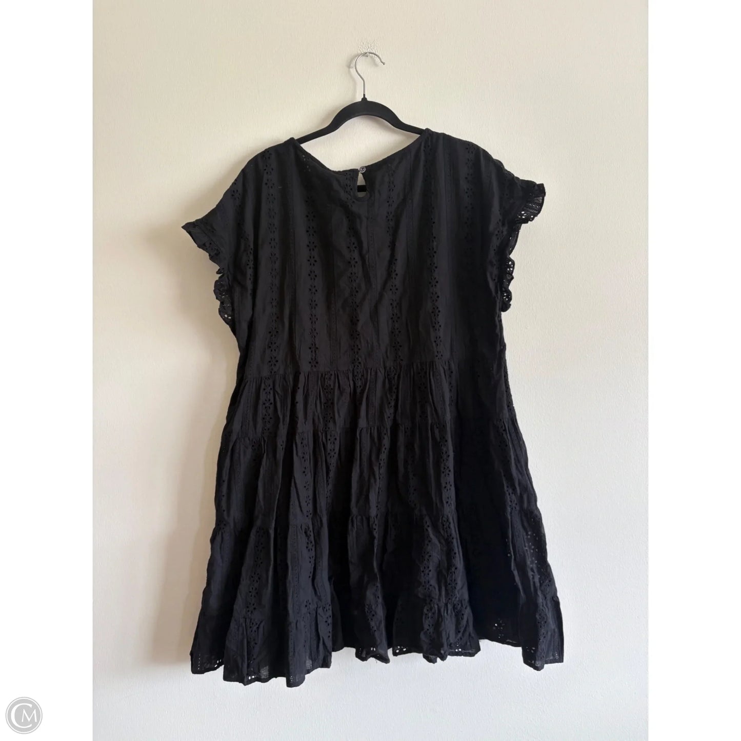 Dress Casual Midi By Arula In Black, Size: 2x