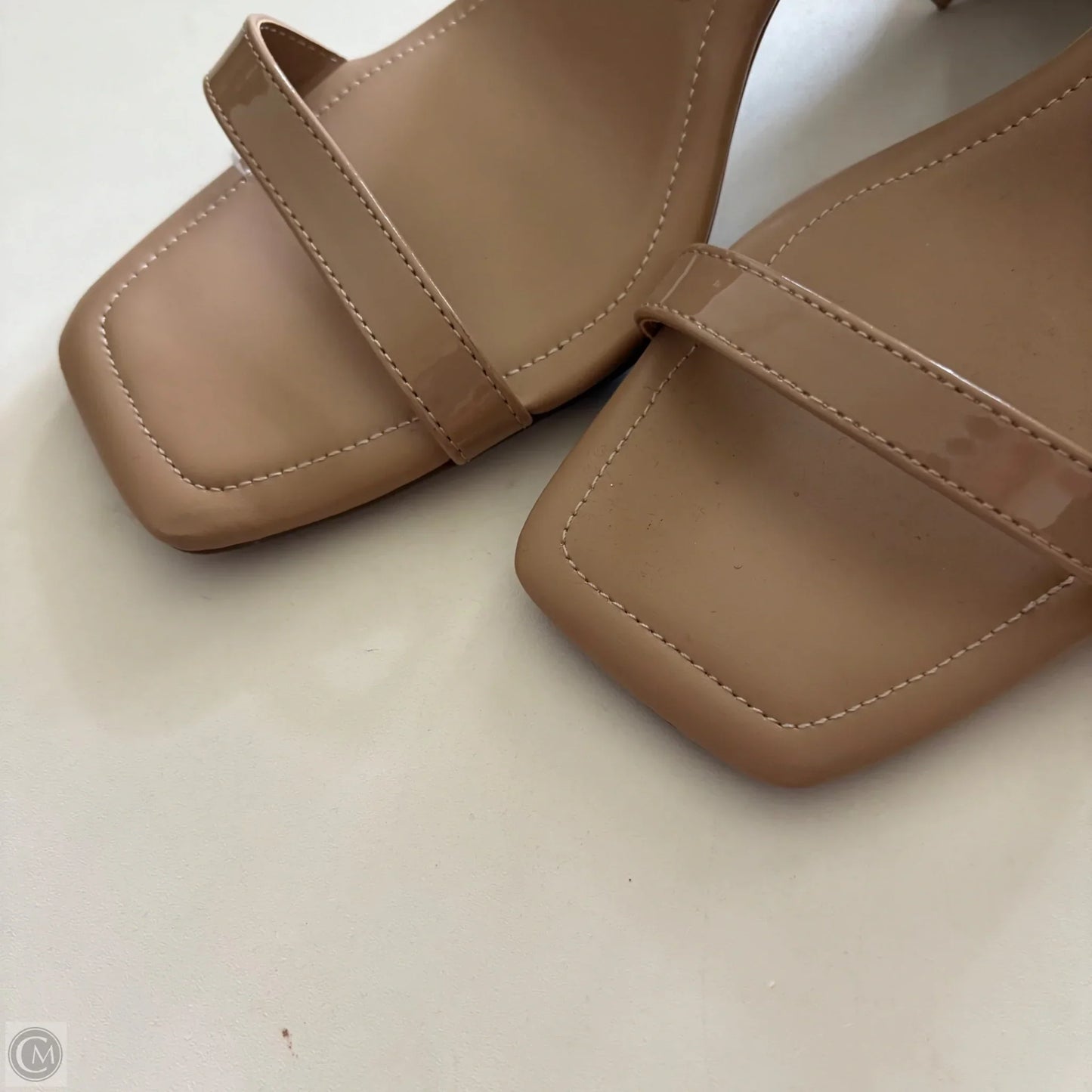 Shoes Heels Block By Mix No 6 In Tan, Size: 10