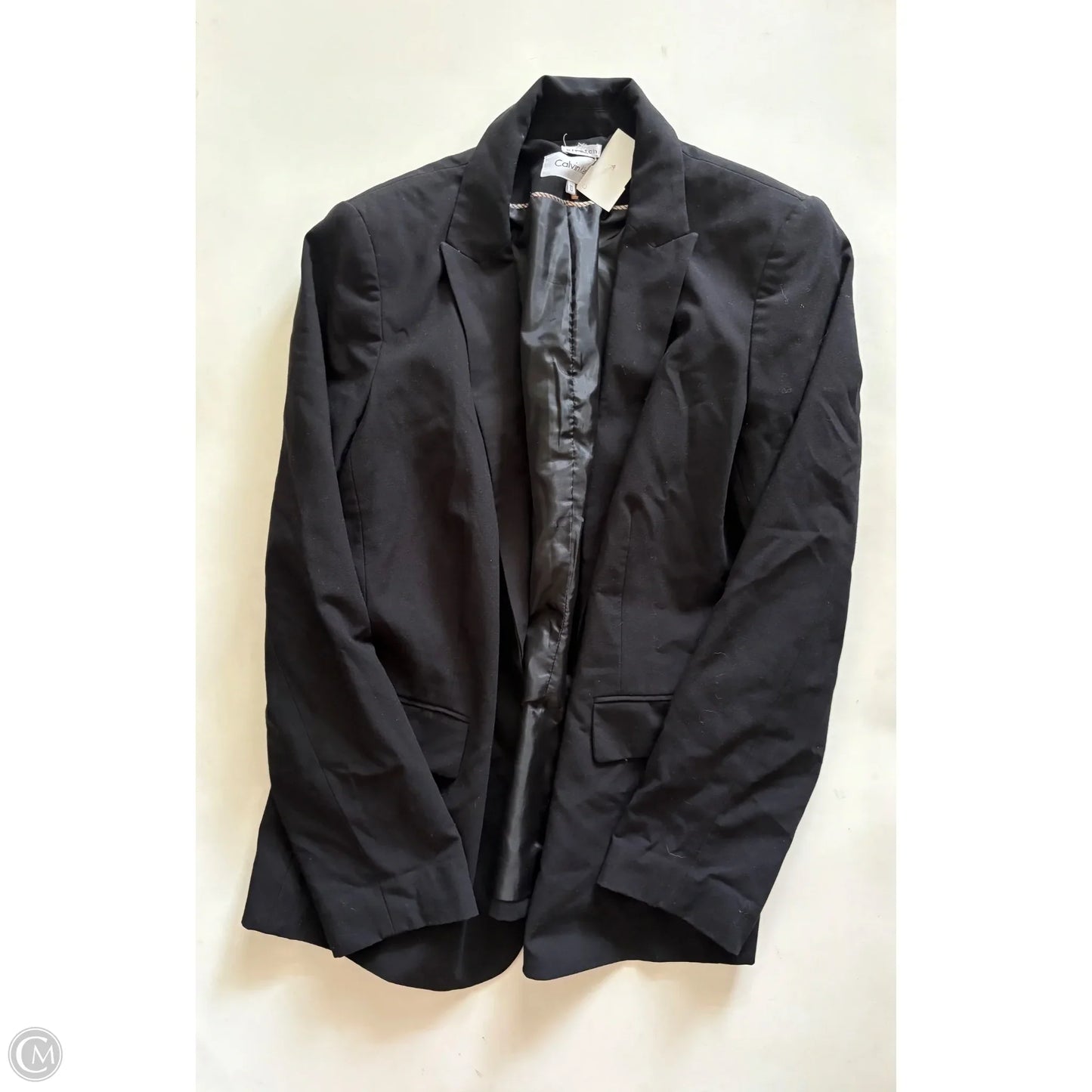 Blazer By Calvin Klein In Black, Size: 10