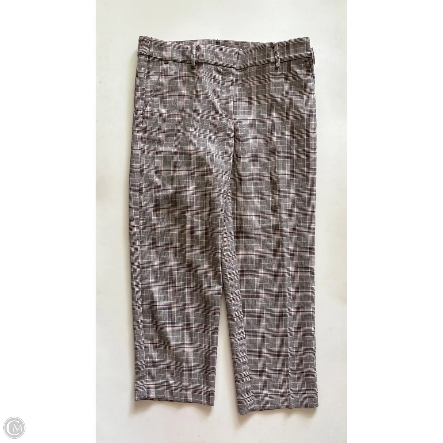 Pants Dress By Loft In Plaid Pattern, Size: 8p
