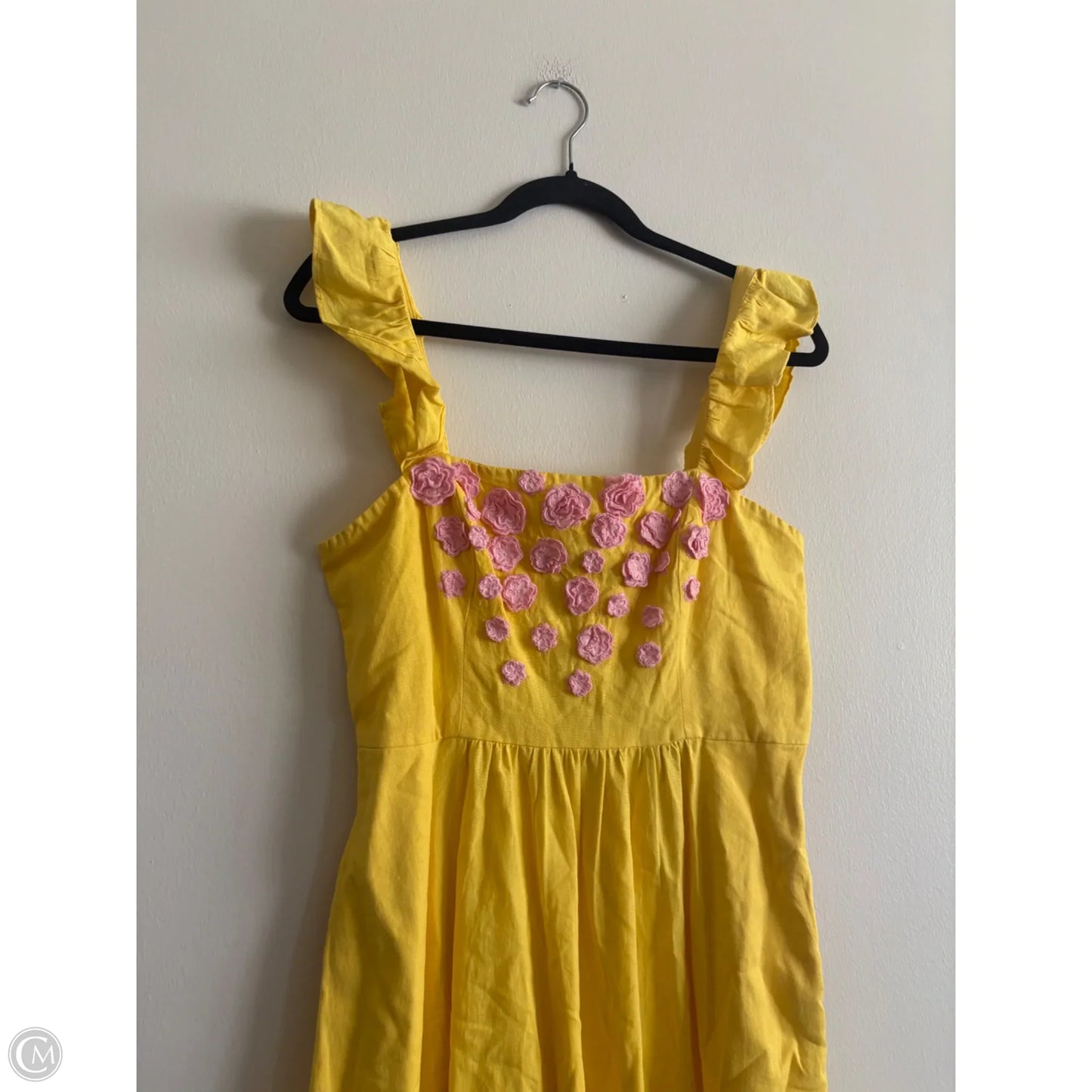 Dress Casual Maxi By Femi9 In Yellow, Size: 8