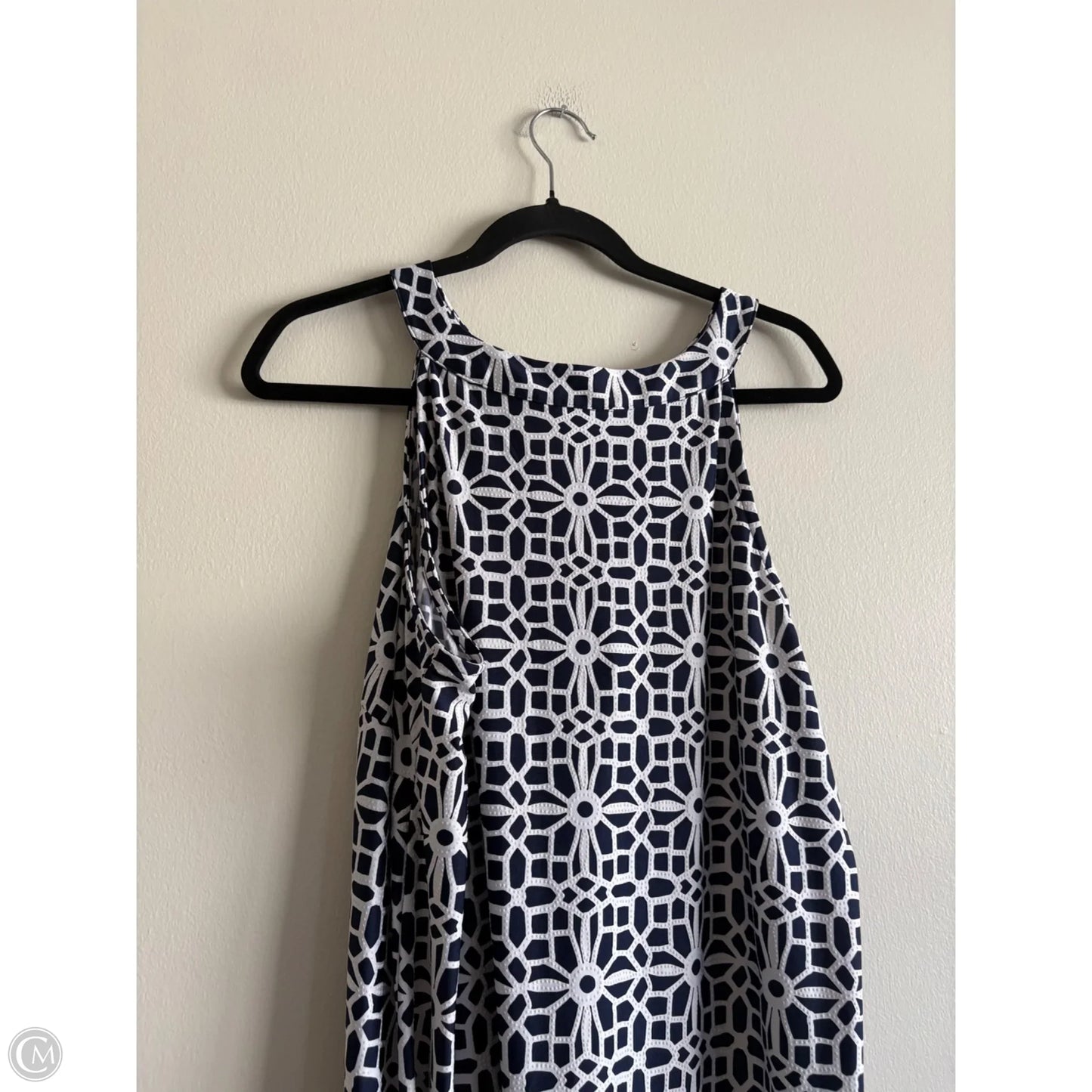 Dress Casual Maxi By Tacera In Navy, Size: 2x