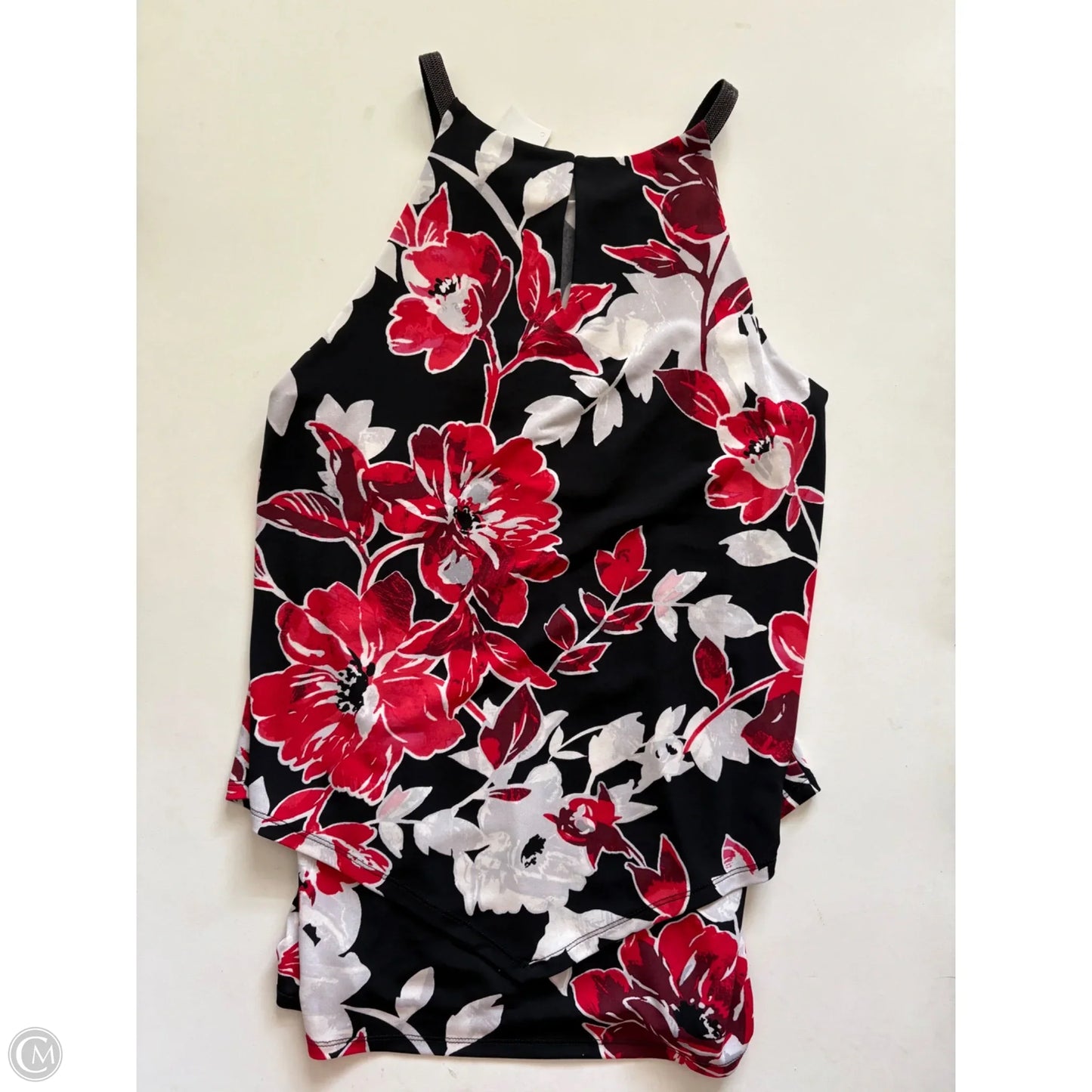 Tank Top By White House Black Market In Floral Print, Size: M