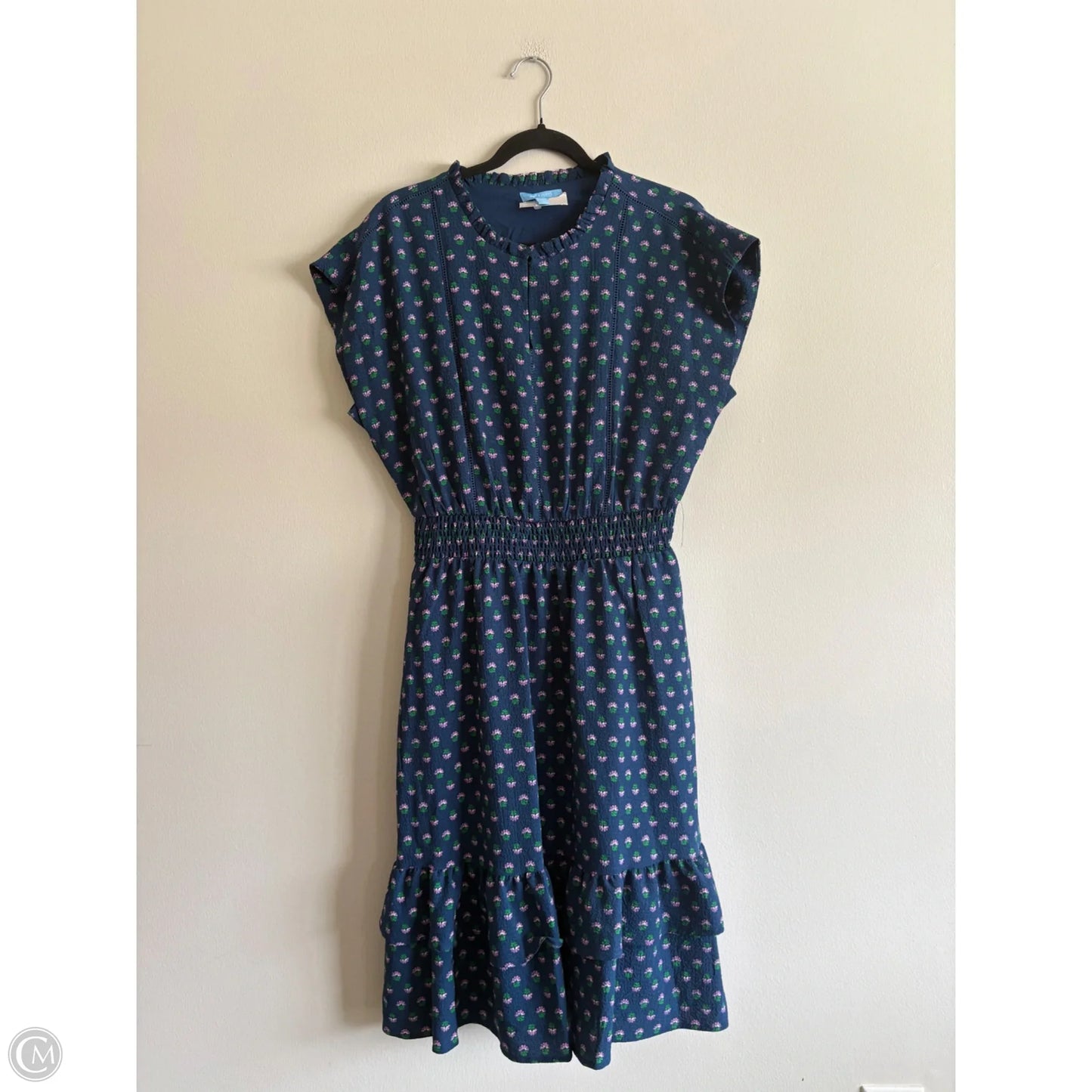 Dress Casual Midi By Draper James In Floral Print, Size: M