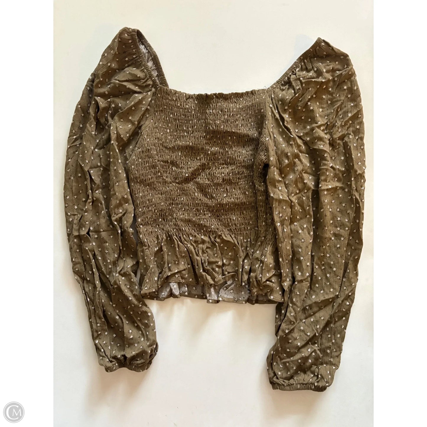 Top Long Sleeve By Lazy Sundays In Green