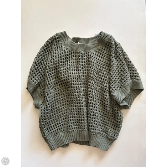 Sweater Short Sleeve By Sonoma In Green, Size: 2x