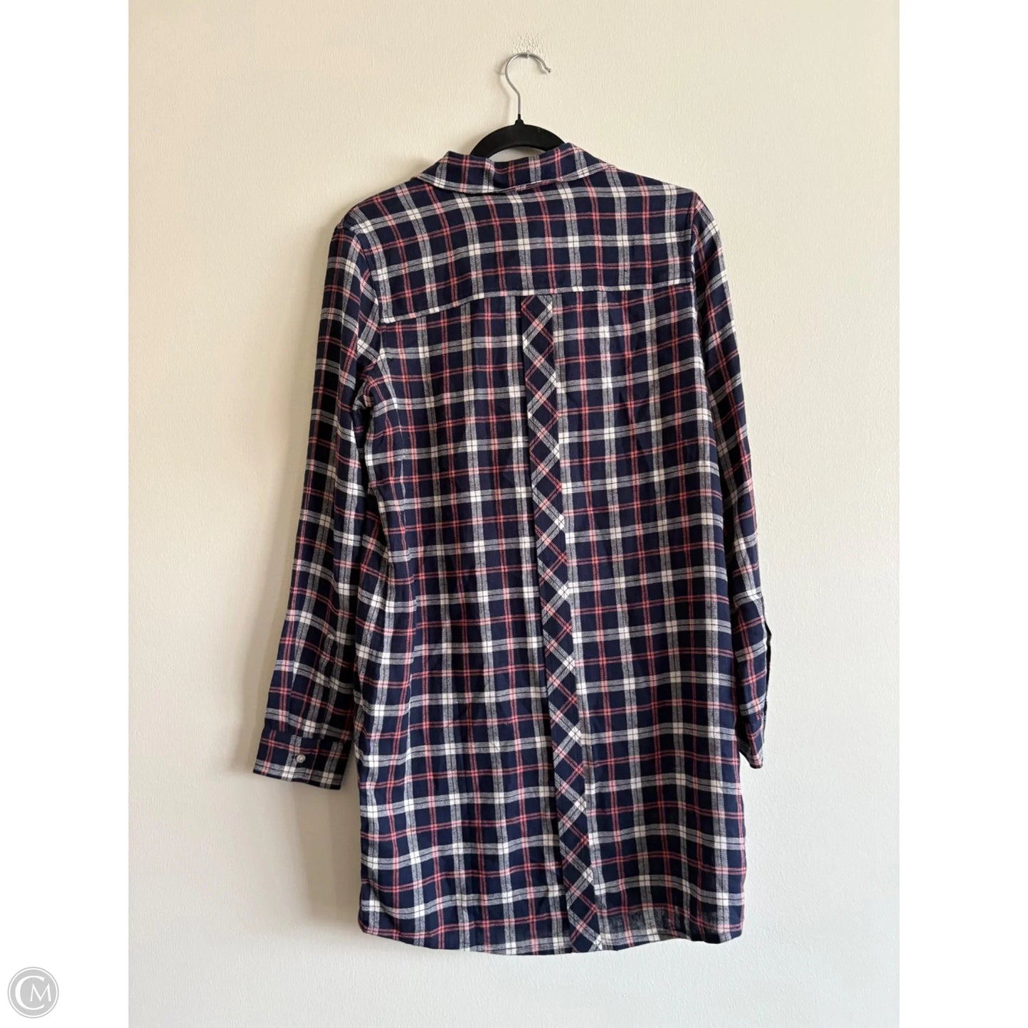 Dress Casual Midi By Southern Tide In Plaid Pattern, Size: M